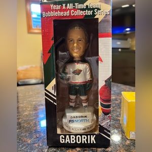 MARIAN GABORIK Minnesota WILD All Time Team SGA Bobblehead 2010 NHL Hockey